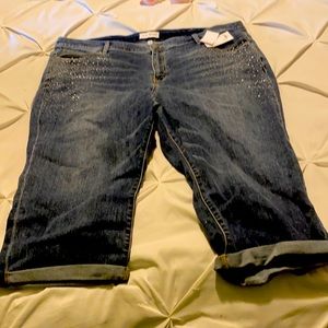 NWT Lane Bryant jeans 26W with sparkle detail